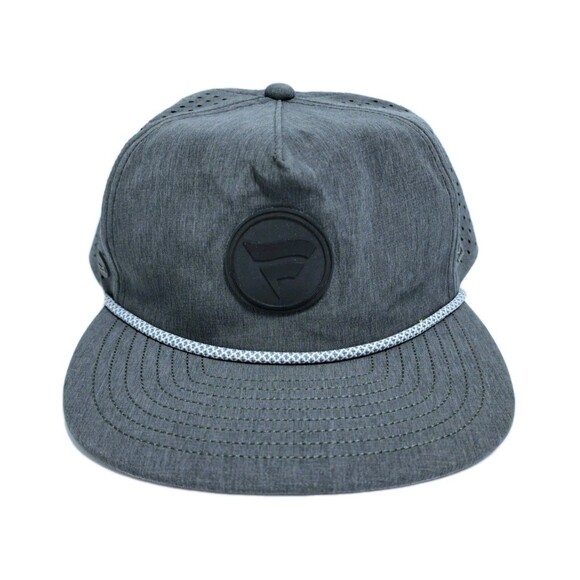 Melin Coronado Hydro Hat Cap Snapback Gray Rope Golf Fanatics Logo Stealth - Picture 1 of 8